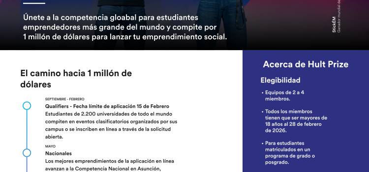 ¡ATENCIÓN EMPRENDEDORES DE LA UNA! ¡ATENCIÓN EMPRENDEDORES DE LA UNA!